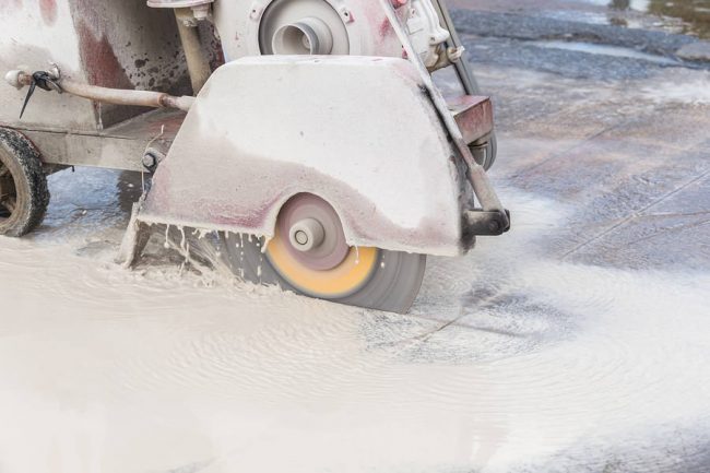 is-concrete-sawing-slurry-safe-accu-cut-los-angeles concrete